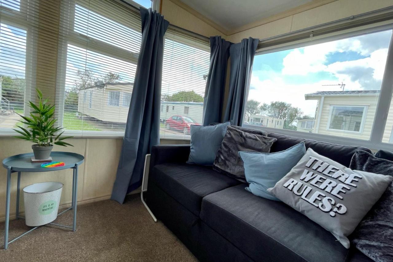 Modern Holiday Home #Skipsea Sands Static Hire Exterior foto